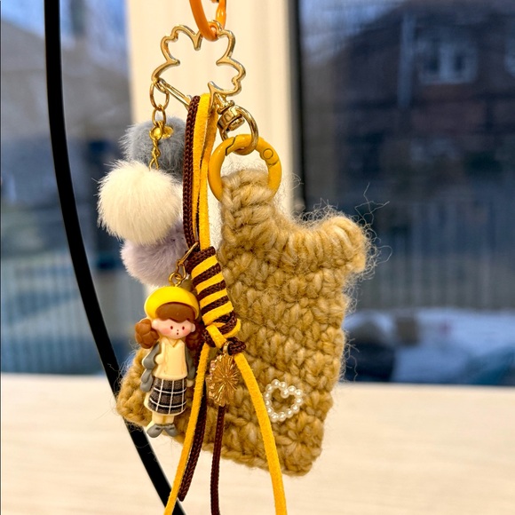 Accessories - Crochet Dress with Leather braided cord & beads